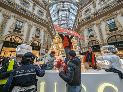 milano albero gucci imbrattato|Ultima Generazione: imbrattato l'albero di Gucci .